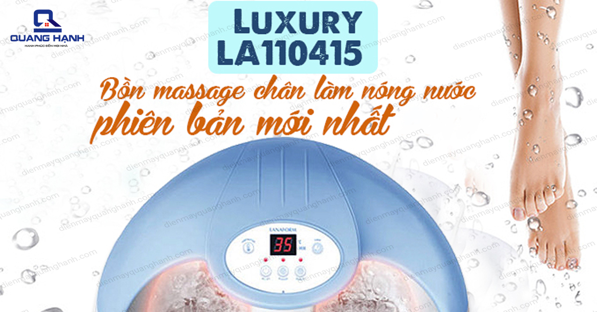 Bồn ngâm chân hồng ngoại Lanaform Luxury LA110415  1