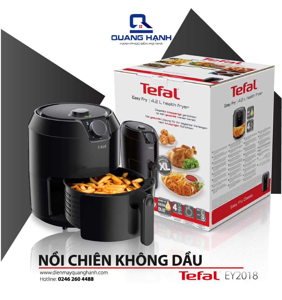 Nồi chiên không dầu Tefal EY2018 6734 1