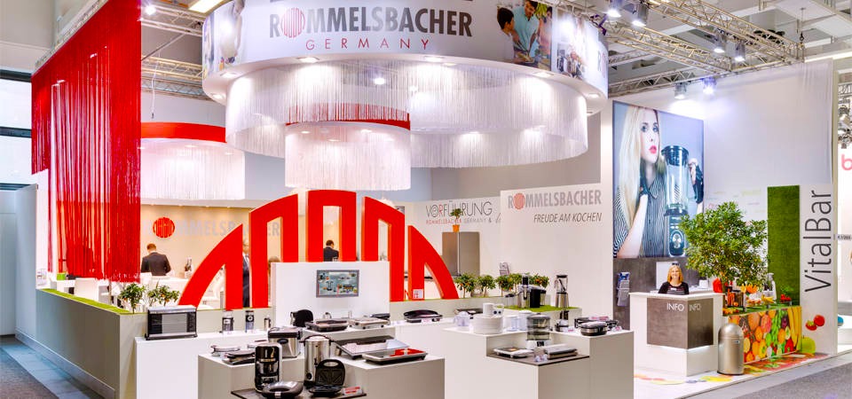Showroom triển lãm của Rommelsbacher