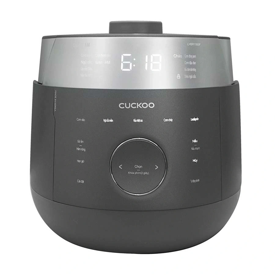 Nồi cơm điện tử Cuckoo CRP-LHBR1000F/GRGRRCRCKV 1.8 lít
