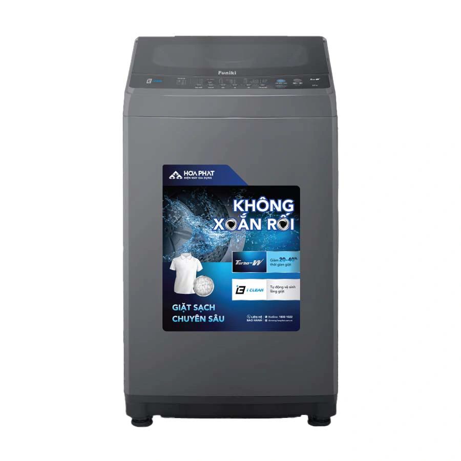 Máy giặt cửa trên Funiki HWM T6105ABG 10.5 kg