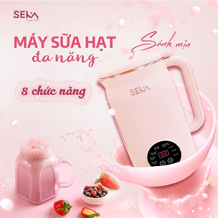 Máy làm sữa hạt đa năng Seka