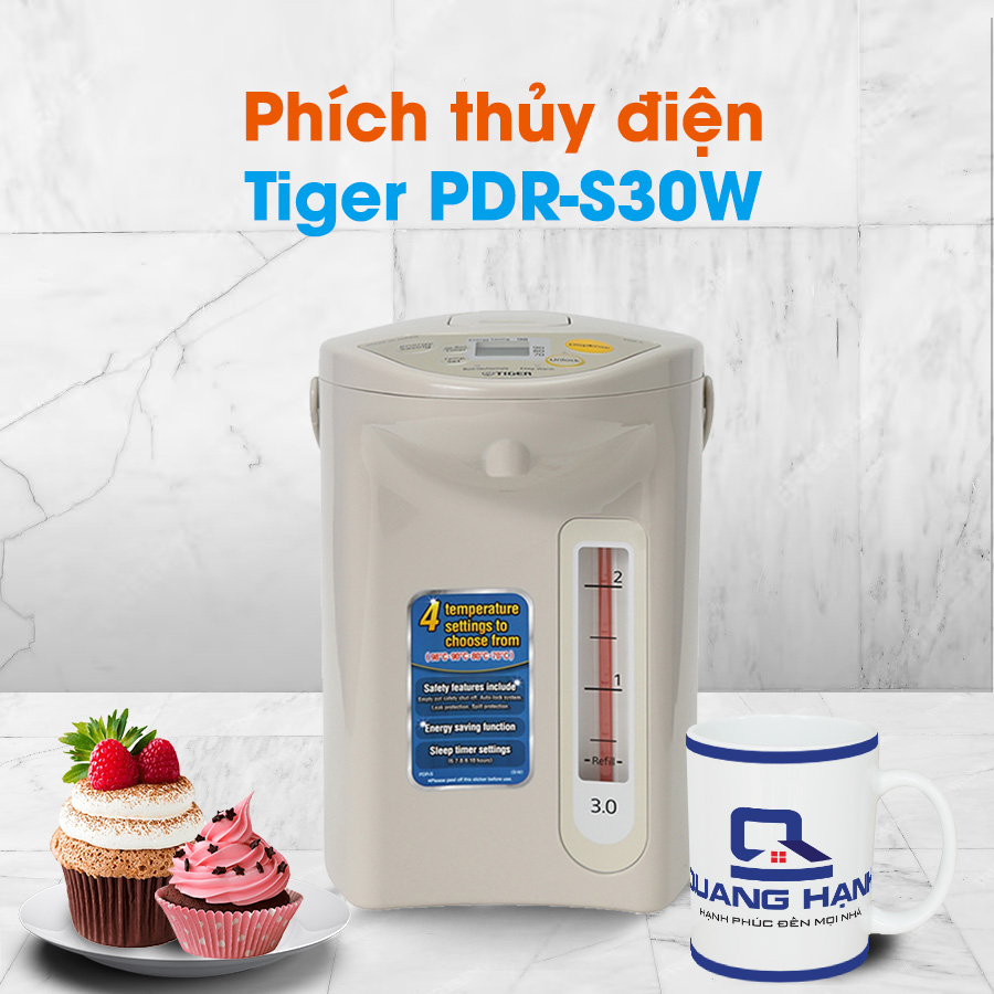 Bình thủy điện Tiger PDR-S30W 3 lít 1805 1