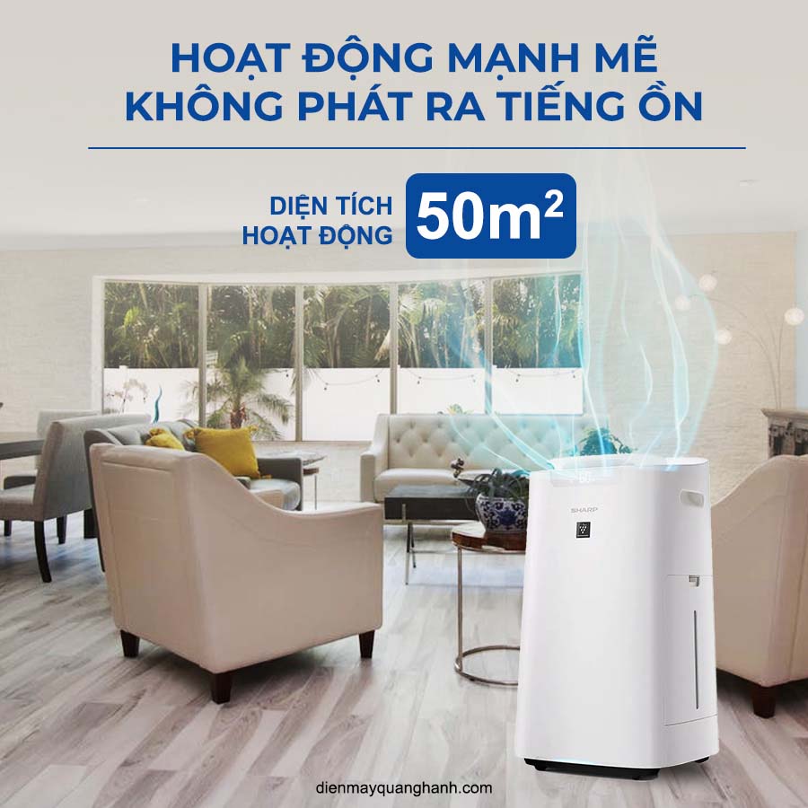 Máy lọc không khí tạo ẩm Sharp KI-L60V-W  QH238310 3