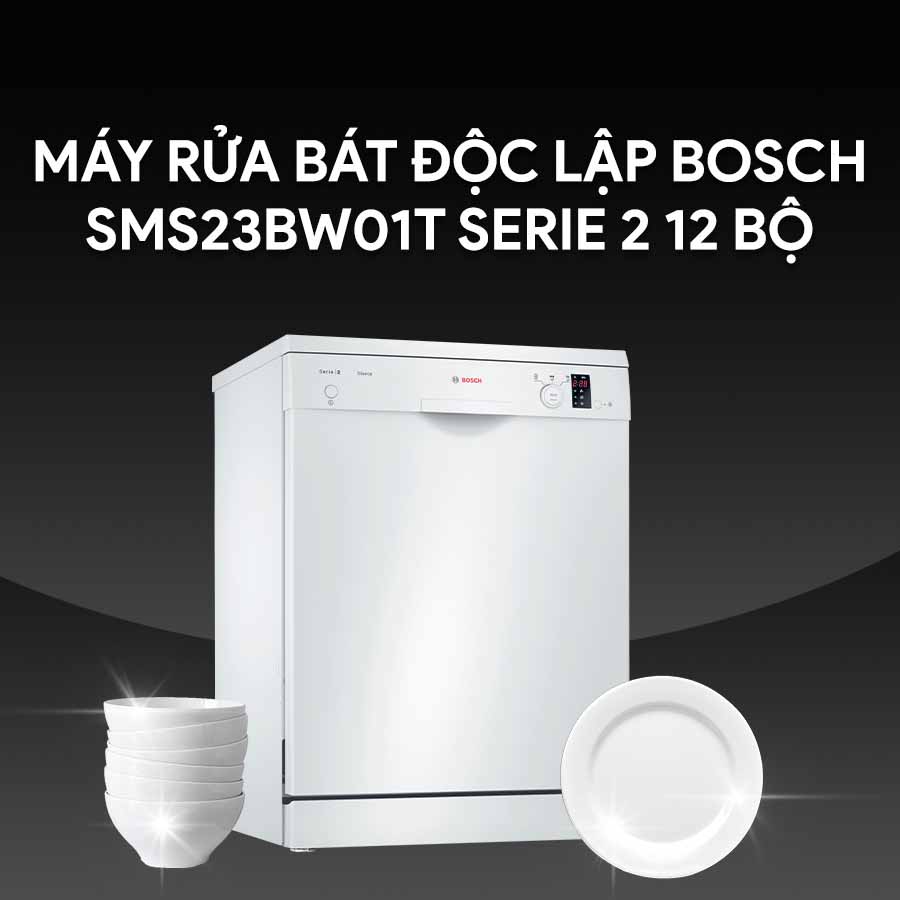 Máy Rửa Bát Bosch HMH SMS23BW01T