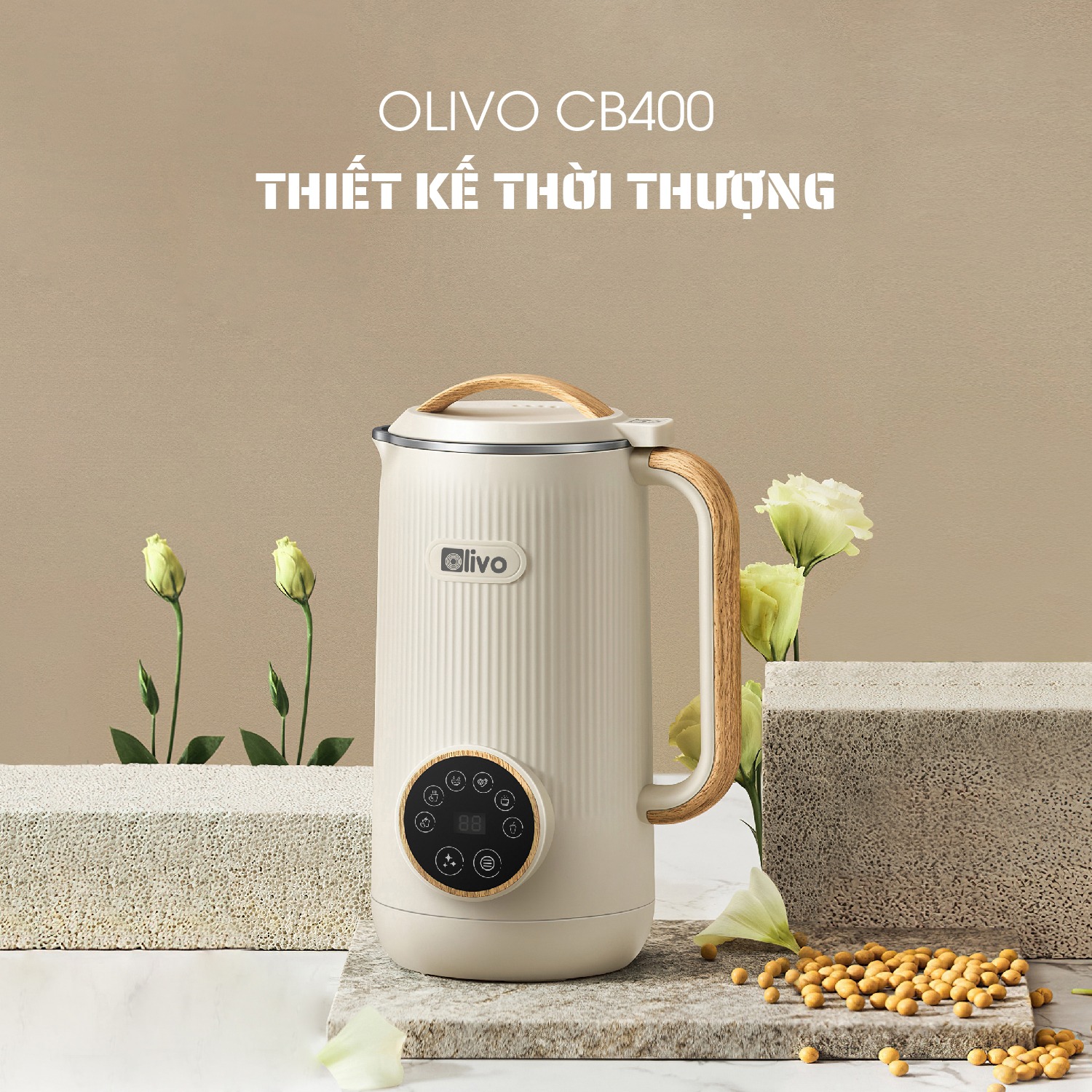 Máy Làm Sữa Hạt OLIVO CB400 QH239742 3