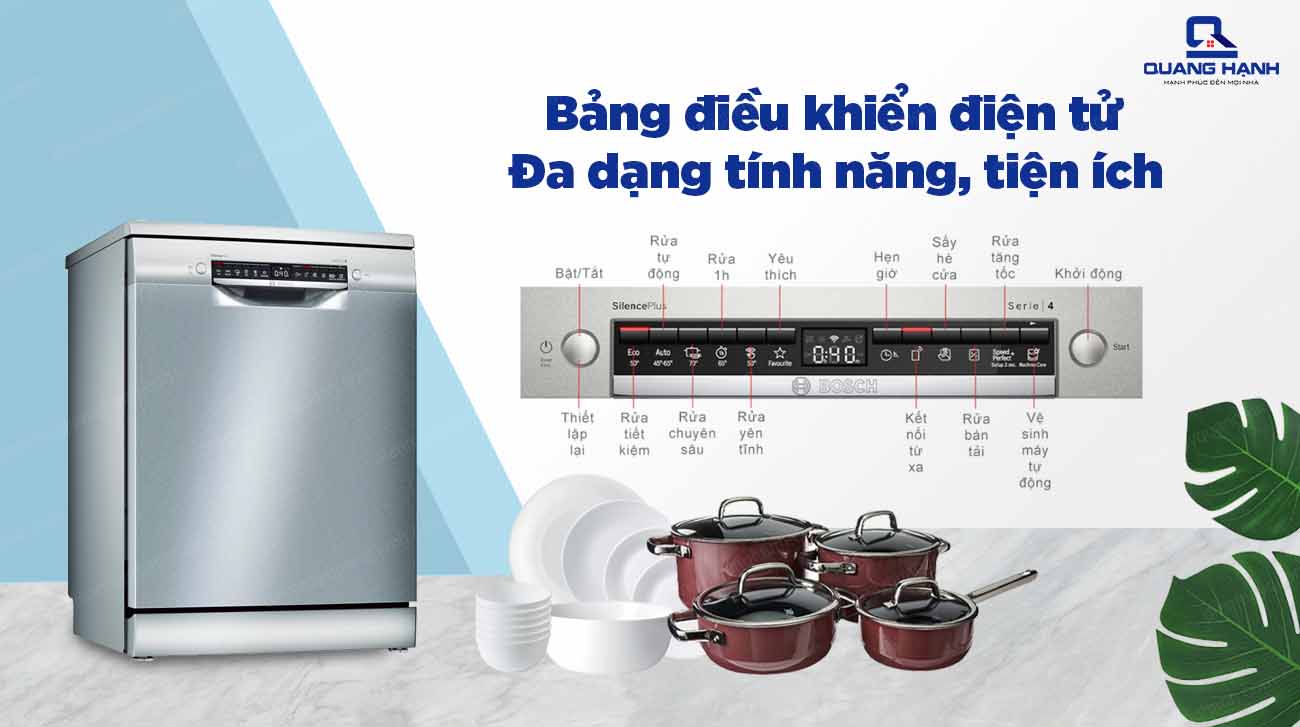 Máy rửa bát Bosch SMS4EVI14E