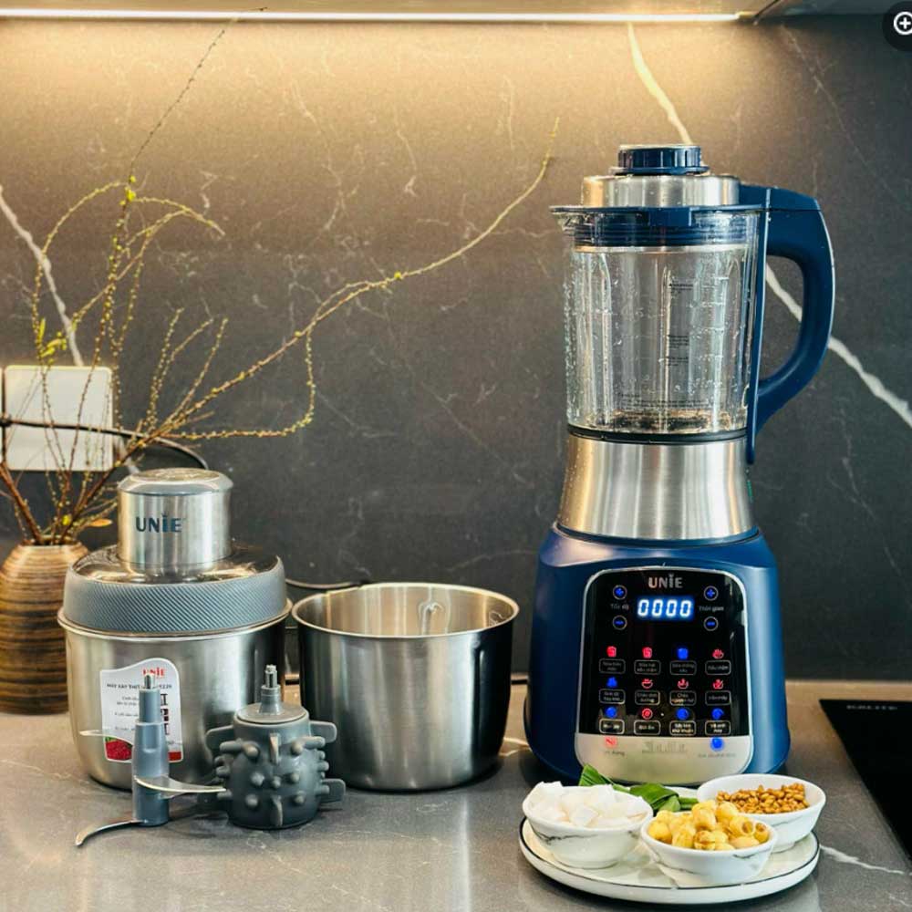 Nguyên liệu và dụng cụ làm sữa hạt đậu đen