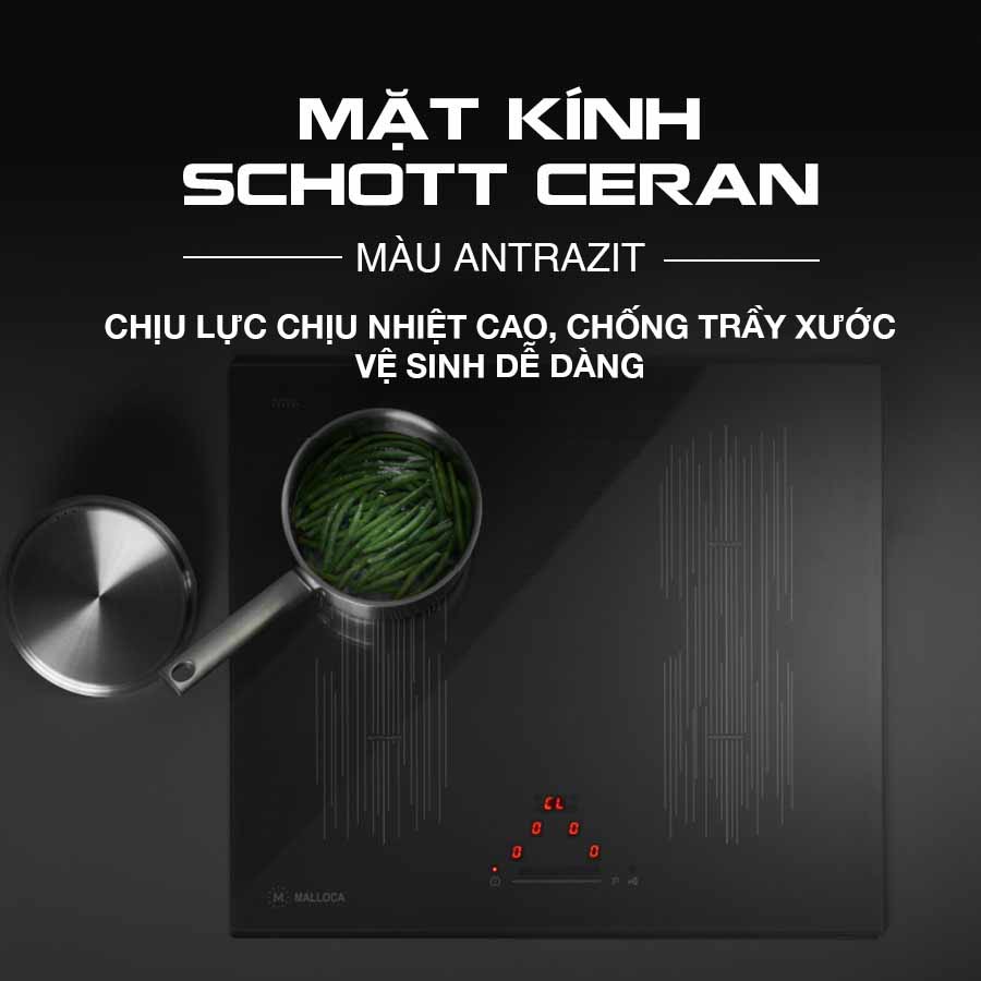 Bếp kính âm 4 từ Malloca MI 594 LINEAR QH242272 3