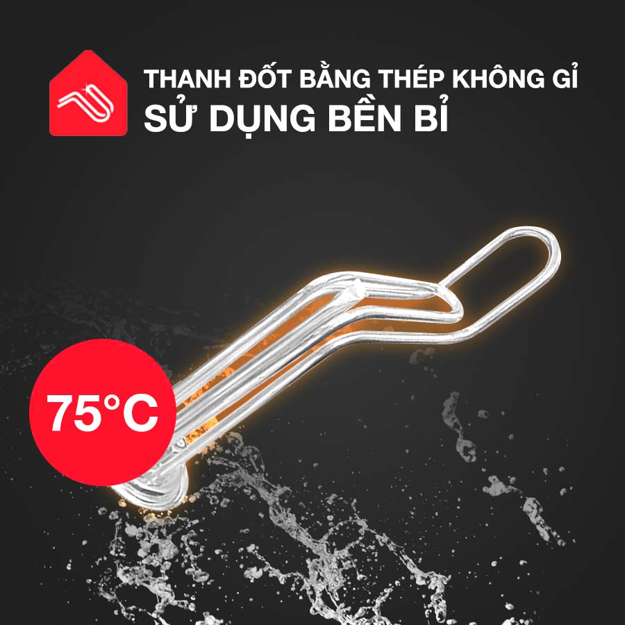 Bình nóng lạnh Ariston PRO R 80 V 2.5 FE hoạt động bền bỉ