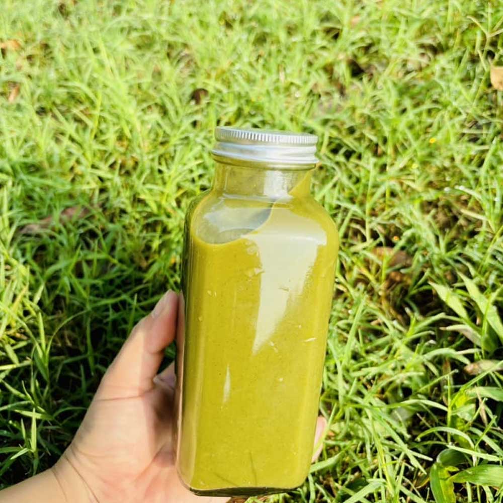 Sữa bí đỏ mè đen