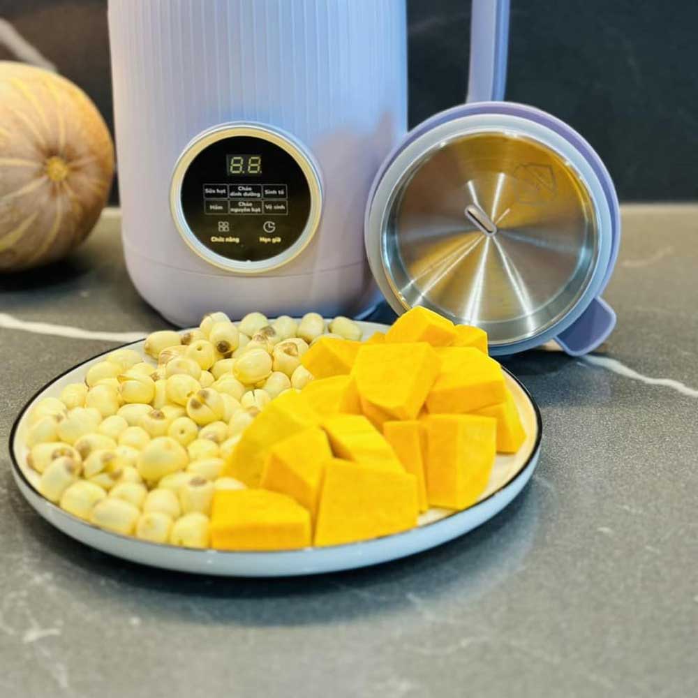 Sữa bí đỏ hạt sen