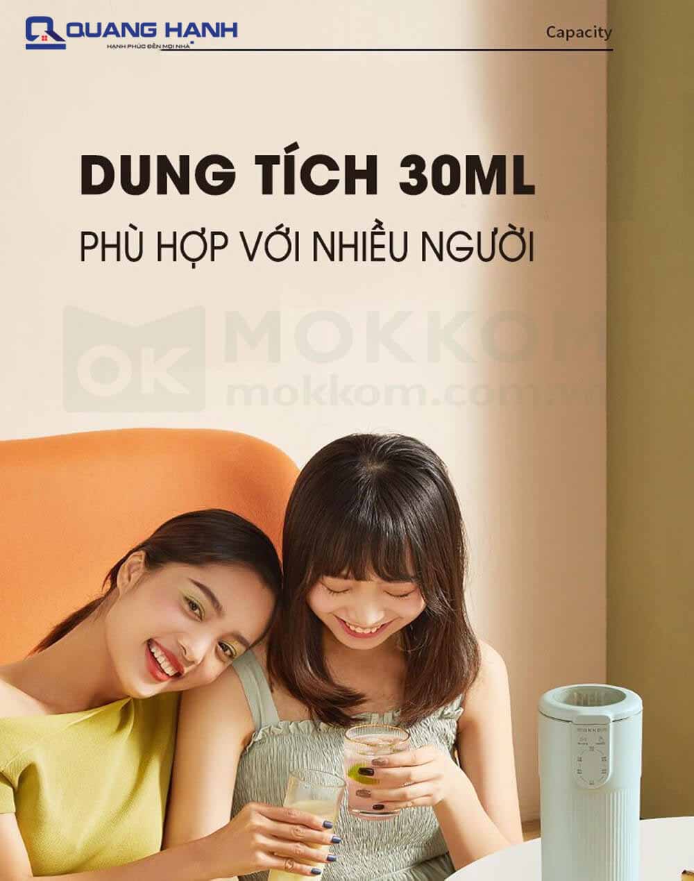 Dung tích 300ml phù hợp với nhiều người