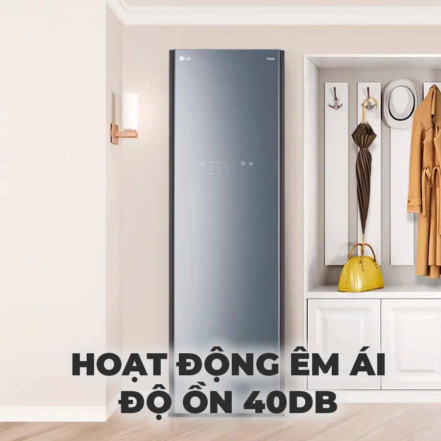 LG Styler S5MBPU vận hành êm ái