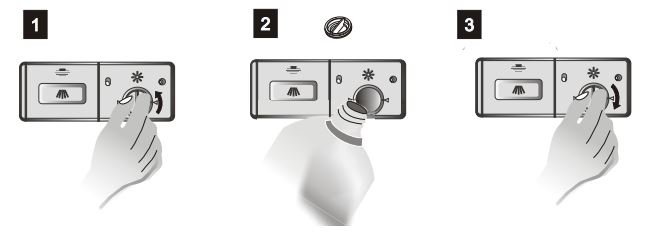 Hướng dẫn cách đổ nước trợ xả vào máy rửa bát Electrolux