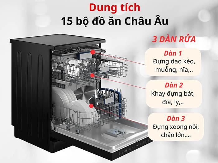 máy rửa bát hitachi