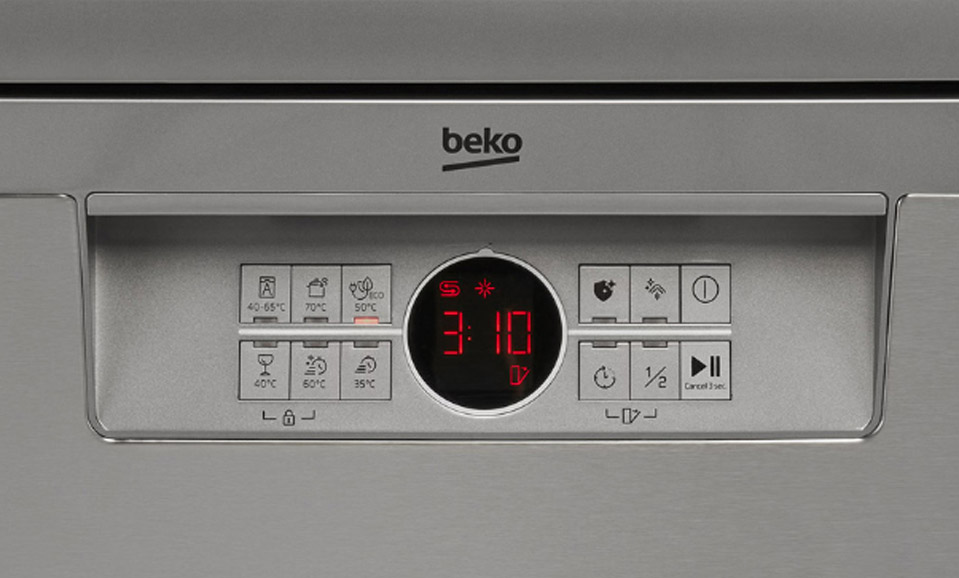 Các chương trình của máy rửa bát Beko