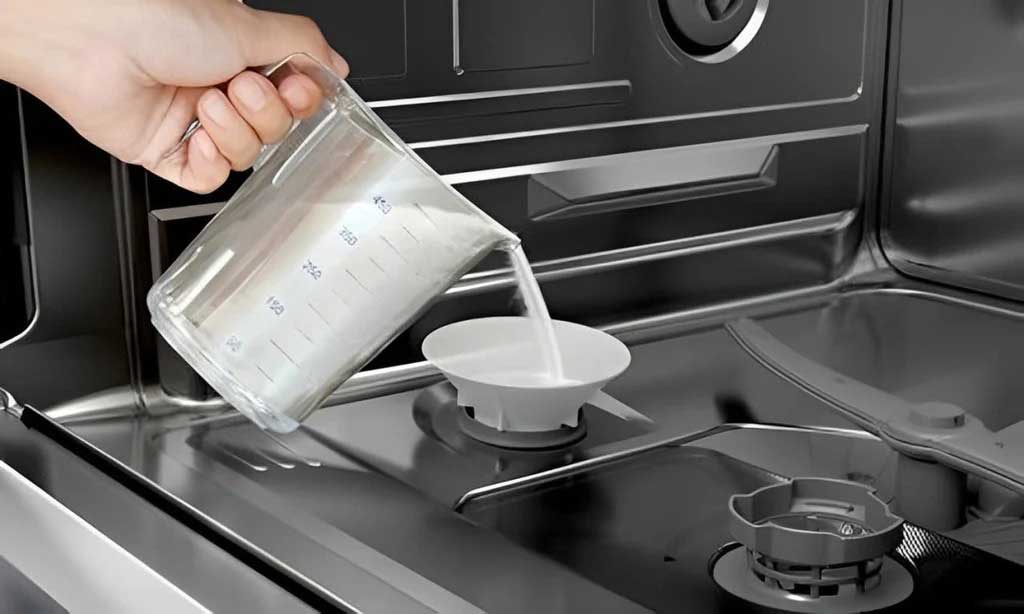 Lưu ý khi đổ muối vào máy rửa bát Bosch