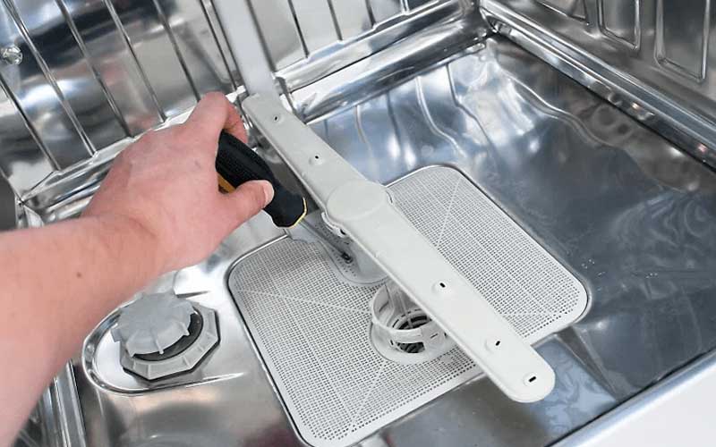 Lỗi cúp nước máy rửa bát Beko