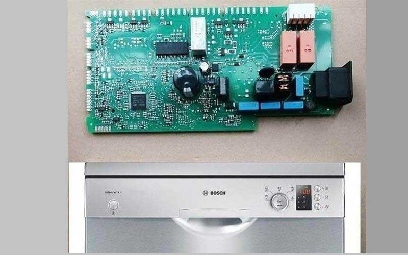 Kiểm tra bo mạch của máy rửa bát Bosch