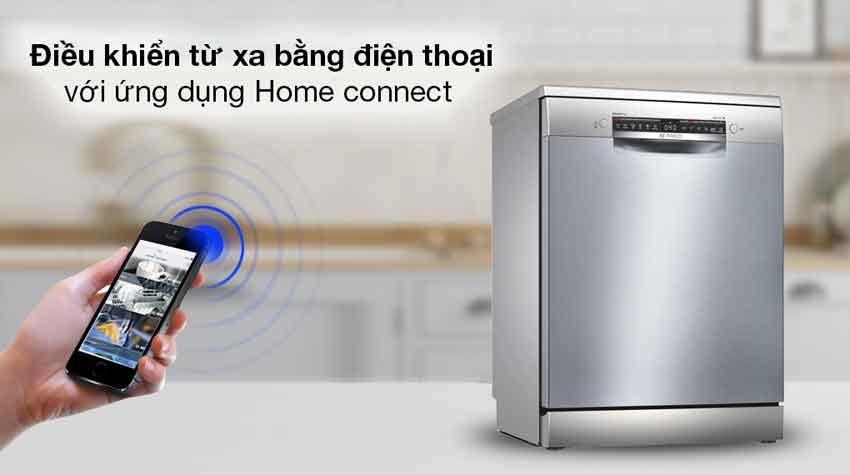 Máy rửa bát Bosch có sấy tích hợp nhiều tính năng hiện đại