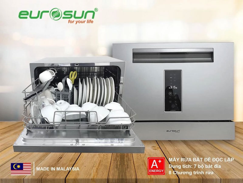 Máy rửa bát Eurosun để bàn