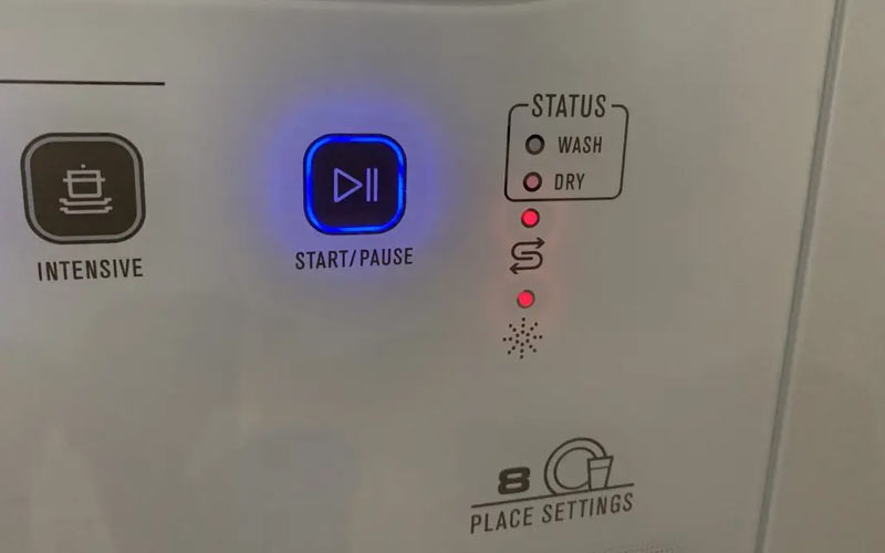 Máy rửa bát Electrolux báo lỗi ECO