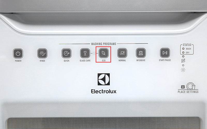 Máy rửa bát Electrolux báo lỗi ECO