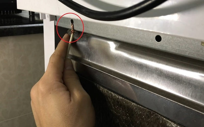 Nối tiếp đất cho máy rửa bát