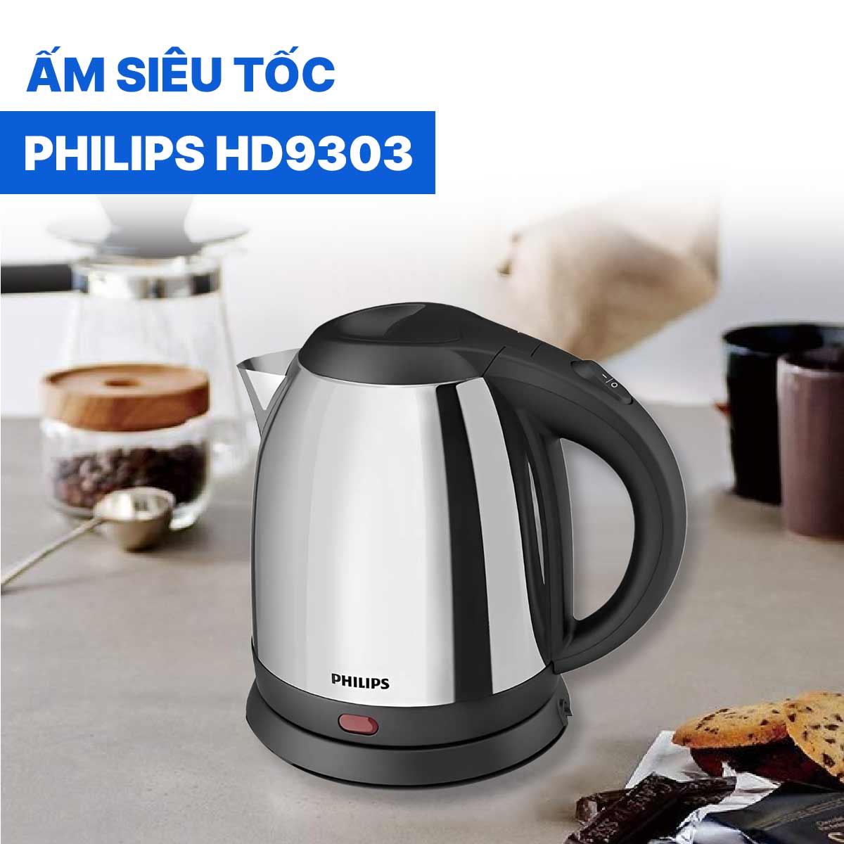 Ấm siêu tốc Philips HD9303