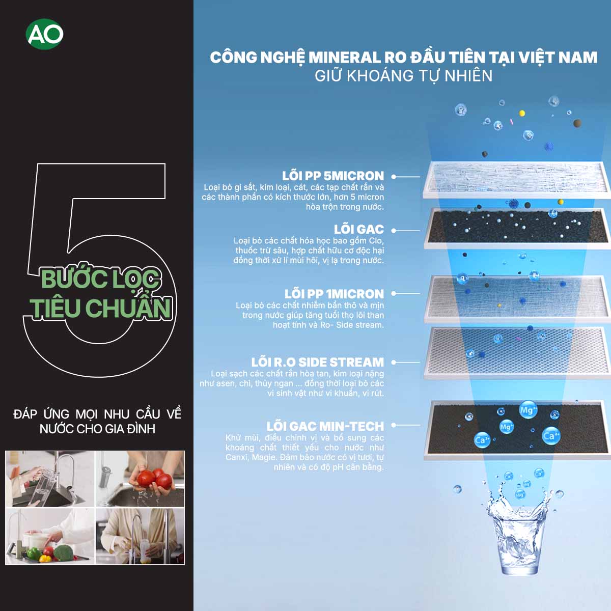 Máy Lọc Nước A.O Smith E2