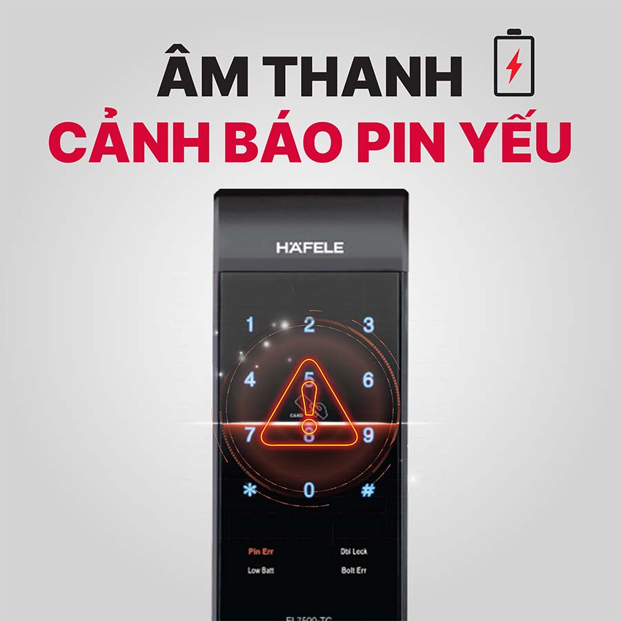 Khóa điện tử Hafele EL7500 912.05.716