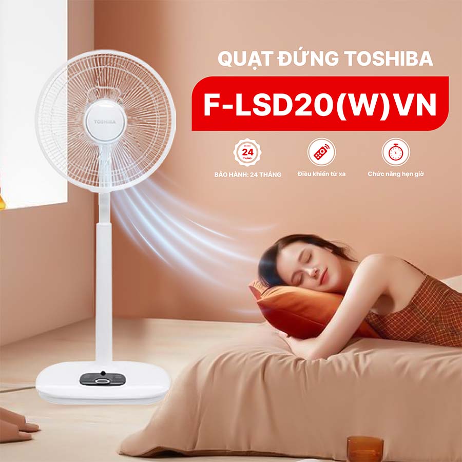 Quạt đứng Toshiba F-LSD20(W)VN