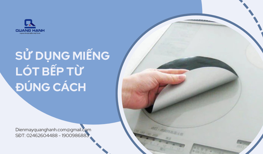 Bạn có đang sử dụng miếng lót bếp từ sai cách?