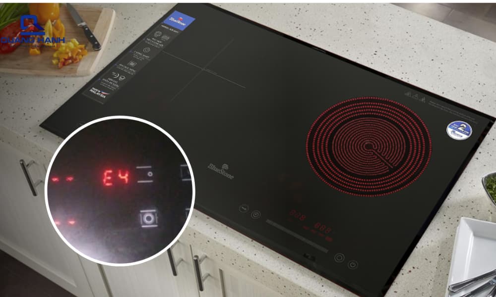 Sủa lỗi của bếp từ E4