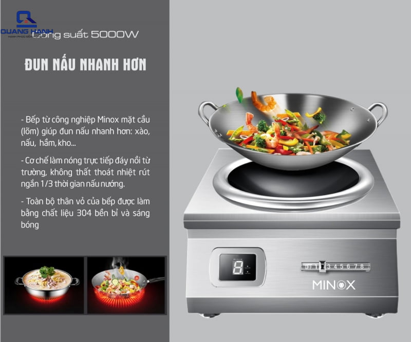 Bếp từ mặt lõm 2