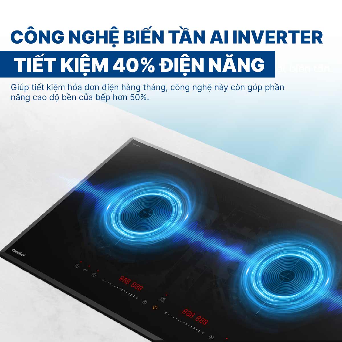 Bếp từ đôi Comfee CIH-44DIL