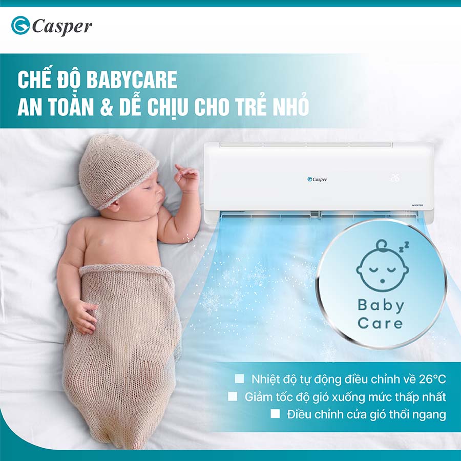 Điều hòa 1 chiều Inverter 1.5 HP Casper JC-12IU36 QH245389 7