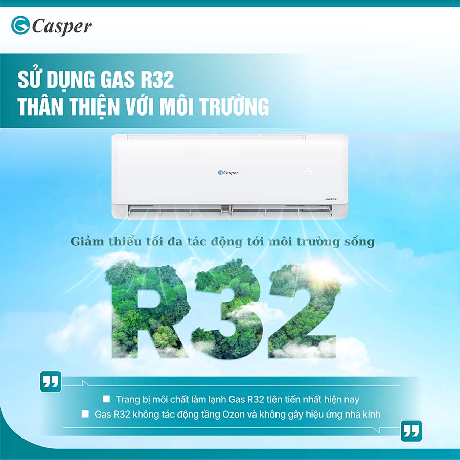 Điều hòa 1 chiều Inverter 1.5 HP Casper JC-12IU36 QH245389 13