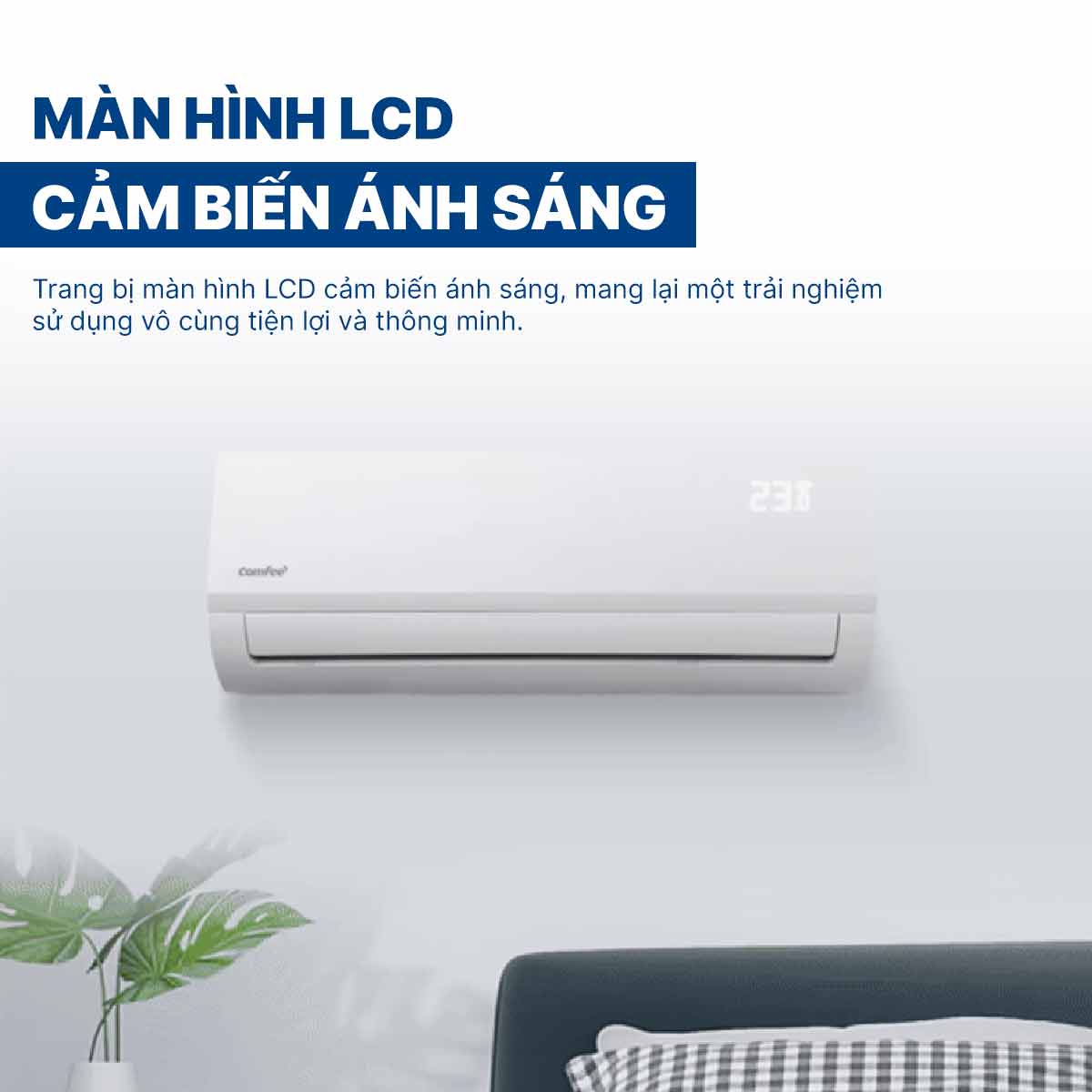 Điều hòa Comfee 1 chiều 9000 BTU CFS-10FWFF-V