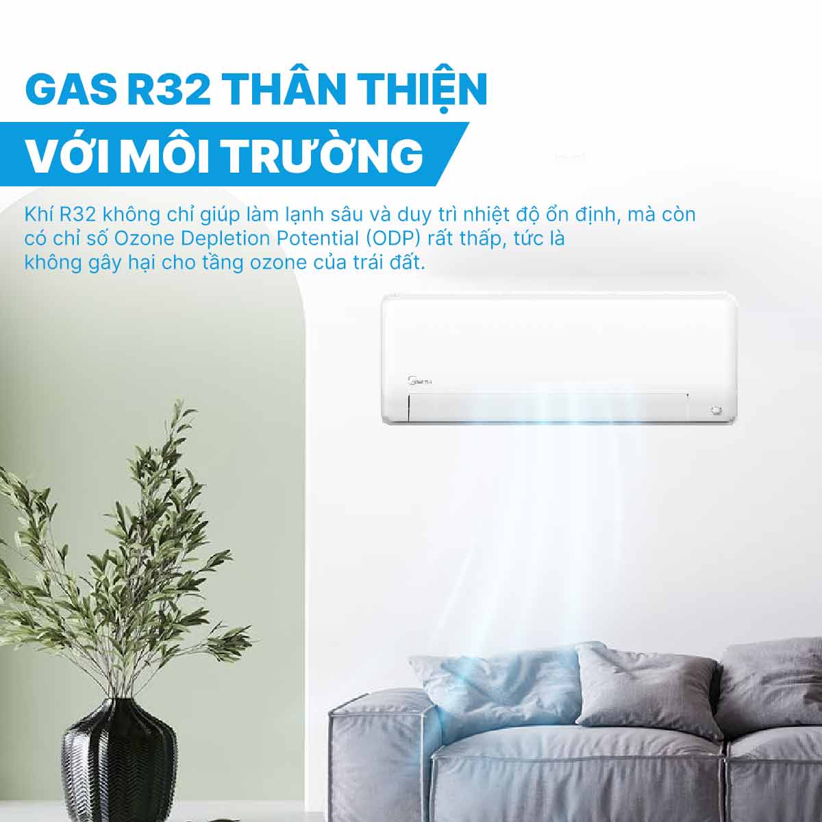 Điều hòa Midea 1.5 HP MSAE-13CRN8