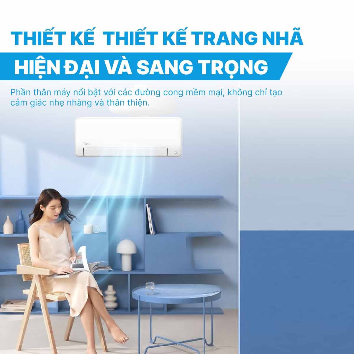 Điều hòa Midea 1.5 HP MSAE-13CRN8