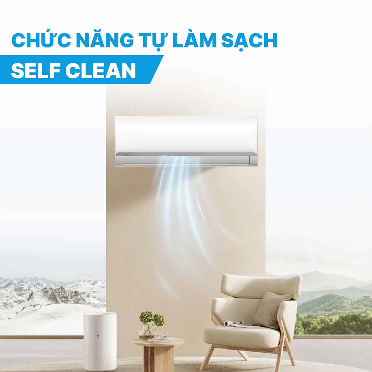 Điều hòa Midea 2 HP MSAFC-18CRN8