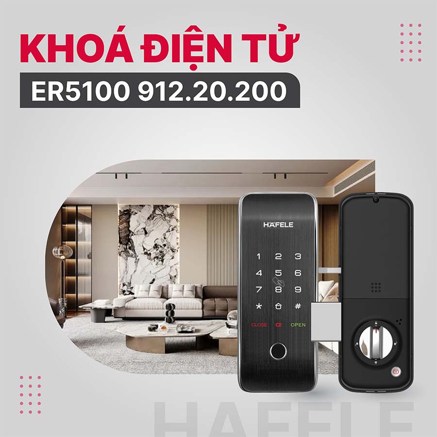 Khóa điện tử Hafele ER5100 912.20.200