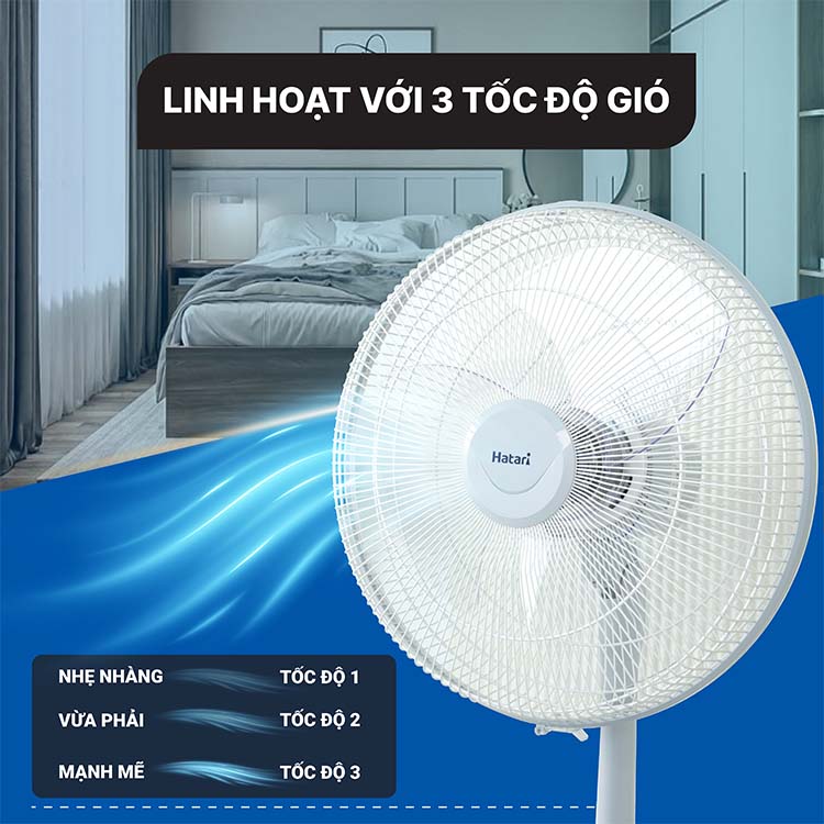 Quạt lửng Hatari HT-S16M7