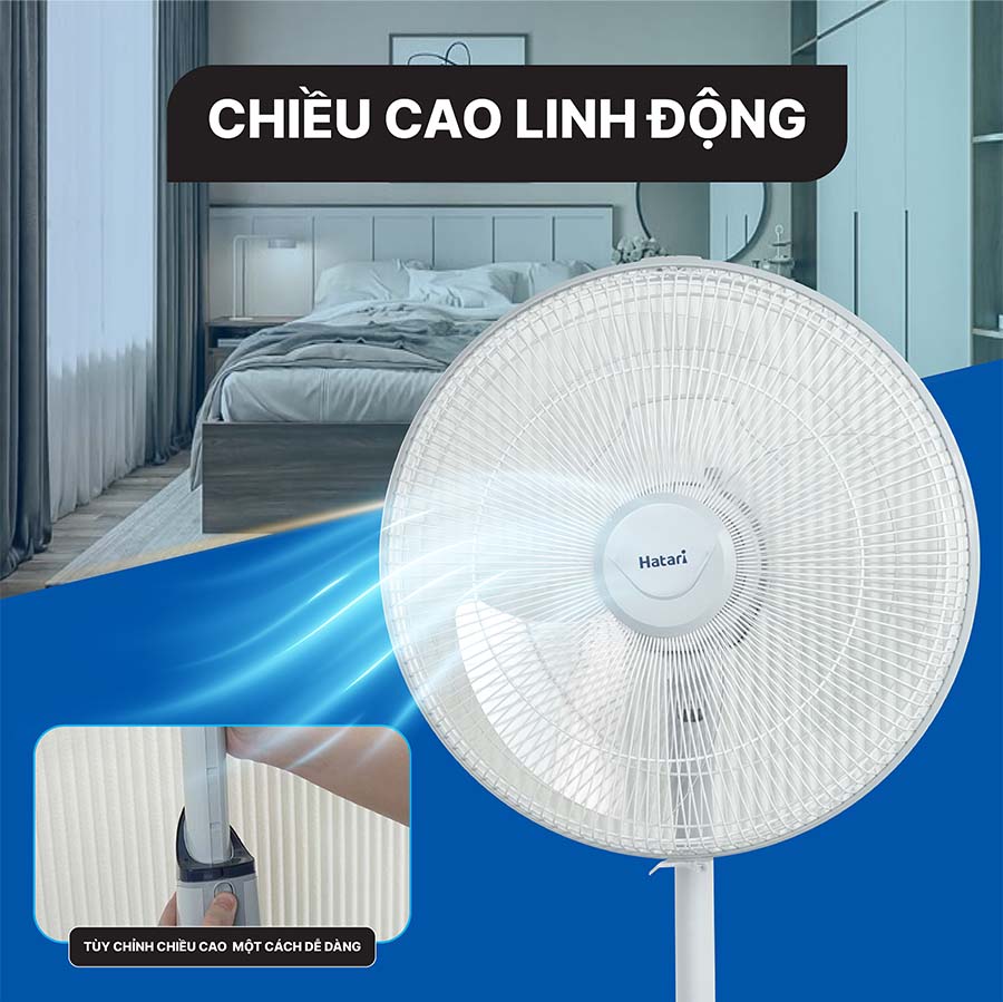 Quạt lửng Hatari HT-S16M7