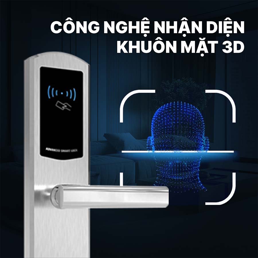 Khoá điện tử Hyundai khách sạn HY-HL04