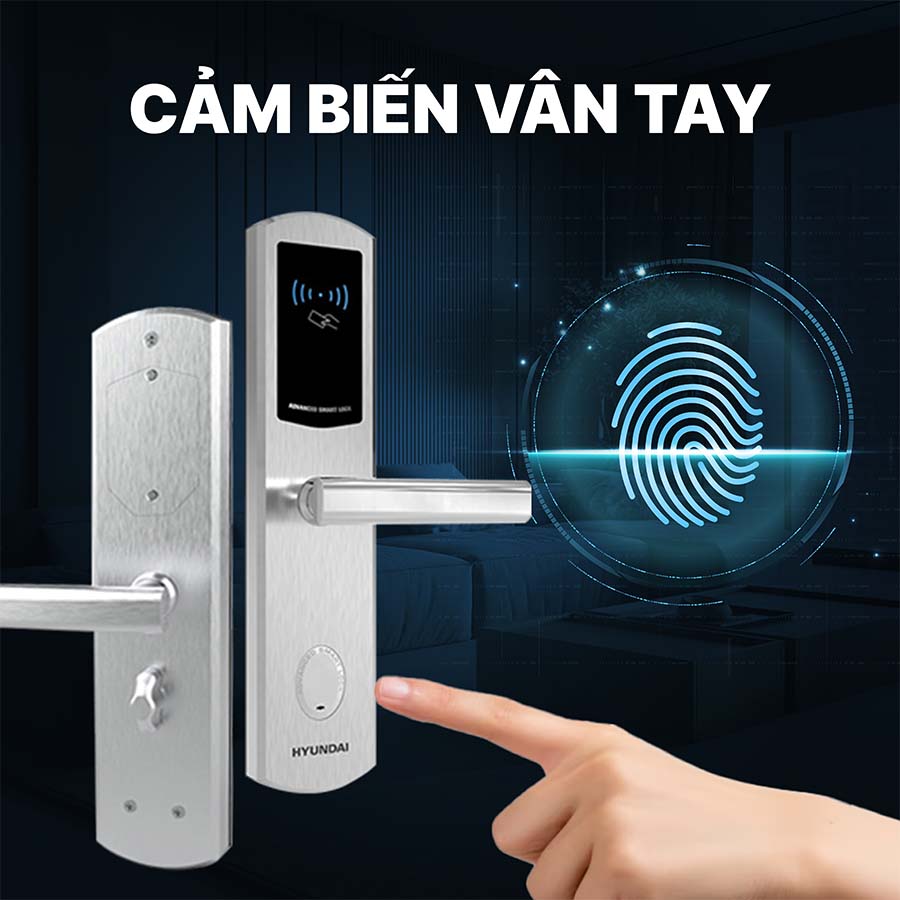 Khoá điện tử Hyundai khách sạn HY-HL04