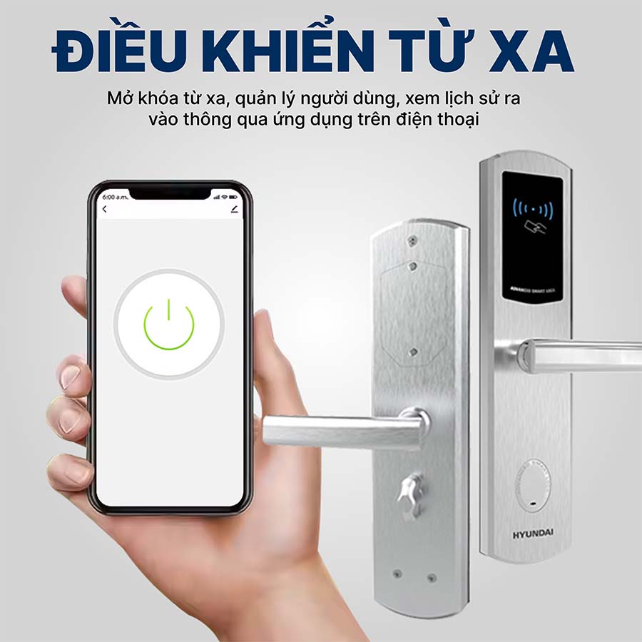 Khoá điện tử Hyundai khách sạn HY-HL04