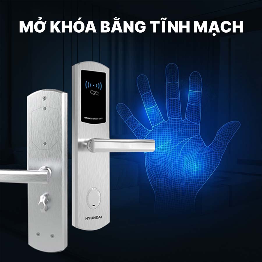 Khoá điện tử Hyundai khách sạn HY-HL04